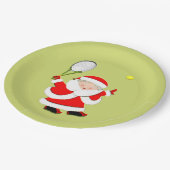 Tennis Holiday Partij Papieren Bordje (Gekanteld)