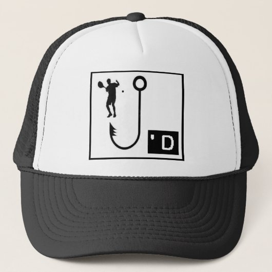 Tennis Hooked Trucker Pet (Voorkant)