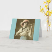 Tennis Iedereen Kaart (Gele Bloem)