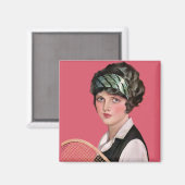 Tennis Iedereen Magneet (Voorkant / Achterkant)