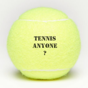 Tennis iedereen modern gezegde aanpasbaar tennisballen