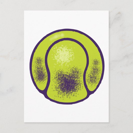 Tennis Iemand? Briefkaart (Voorkant)