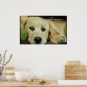 Tennis iemand? poster (Keuken)