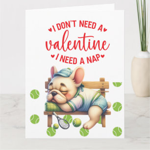 TENNIS Ik heb geen Valentijnsdag nodig Kaart