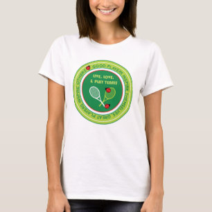 Tennis-inspiratie T-shirt