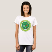 Tennis-inspiratie T-shirt (Voorkant volledig)