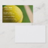 Tennis-instructie Visitekaartje (Voorkant / Achterkant)