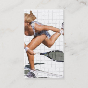 Tennis-instructie Visitekaartje