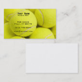 Tennis-instructie Visitekaartje (Voorkant / Achterkant)