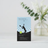 Tennis Instructor | Beroepsbeoefenaars Visitekaartje (Staand voorkant)