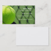 Tennis Instructor Visitekaartje (Voorkant / Achterkant)