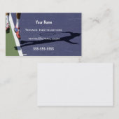 Tennis Instructor Visitekaartje (Voorkant / Achterkant)