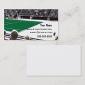 Tennis Instructor Visitekaartje (Voorkant / Achterkant)