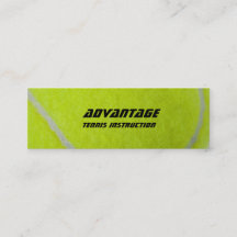 Tennis Instructor_yellow fuzz