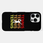 Tennis iPhone Hoesje (Achterkant horizontaal)