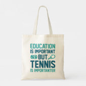 Tennis is belangrijk tote bag (Achterkant)