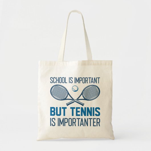 Tennis is belangrijk tote bag (Voorkant)