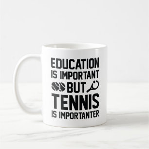 Tennis Is Belangrijker Koffiemok