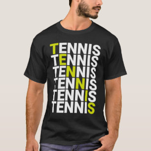 Tennis is de enige echte sport t-shirt
