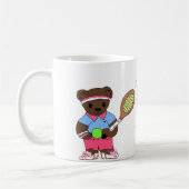 Tennis is het spel ... koffiemok (Links)