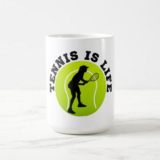Tennis is leven koffiemok