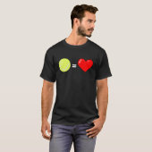 Tennis Is Liefde T-shirt (Voorkant volledig)