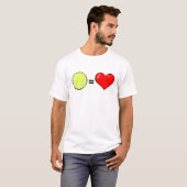 Tennis is Love T-shirt (Voorkant volledig)