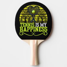 Tennis is mijn geluk tafeltennisbatje