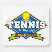 Tennis is mijn leven muismat (Voorkant)