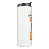 Tennis is mijn medicijn thermosbeker (Gedraaid links)