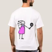 Tennis is mijn Racket T-shirt (Achterkant)
