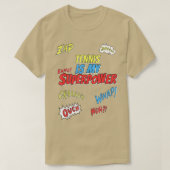 Tennis is Mijn Superpower Tennis Player T-shirt (Design voorkant)