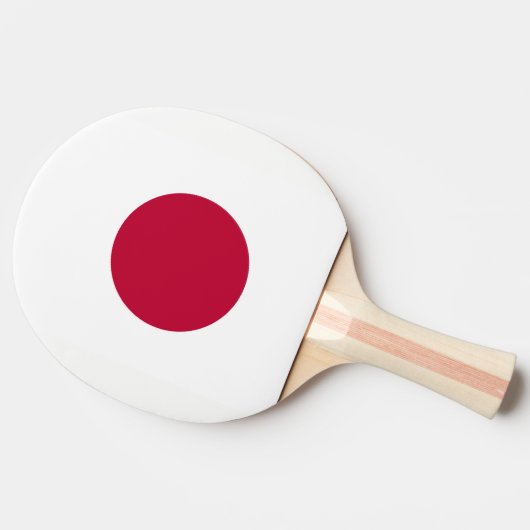 Tennis Japan Team Paddle Tafeltennisbatje (Zijkant)
