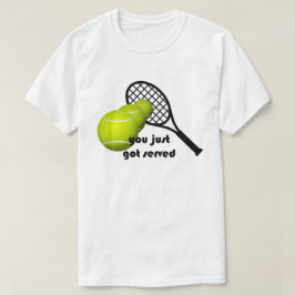 Tennis je hebt net Served Basic T-shirt