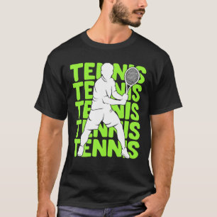 Tennis Jeugd Mannen Jongens Kinder T Shirt