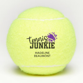 Tennis Junkie Funny Tennisballen
