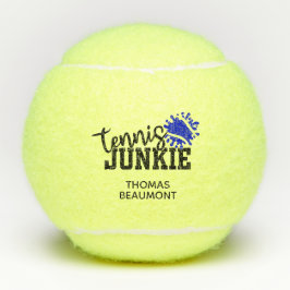 Tennis Junkie Funny Tennisballen