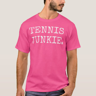 Tennis Junkie Funny Tennisspeler Shirten Mannen Vr T-shirt