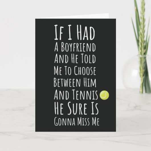 Tennis Kaarten voor meisjes Kinder haar speler doc (Voorkant)