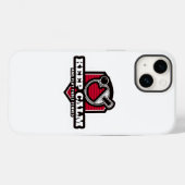 Tennis kalm houden en afspelen Case-Mate iPhone case (Achterkant (horizontaal))
