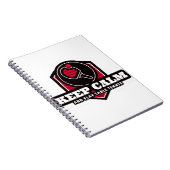 Tennis kalm houden en afspelen notitieboek (Rechterzijde)