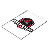 Tennis kalm houden en afspelen notitieboek (Linkerzijde)