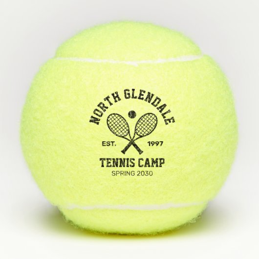 Tennis Kamp Tennisballen (Voorkant)