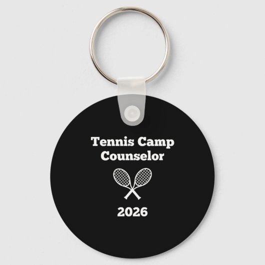 Tennis kampbegeleider 2026 sleutelhanger (Voorkant)