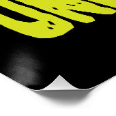 Tennis Kapitein Overwerkte en onderbetaald Perfect Poster (Hoek)