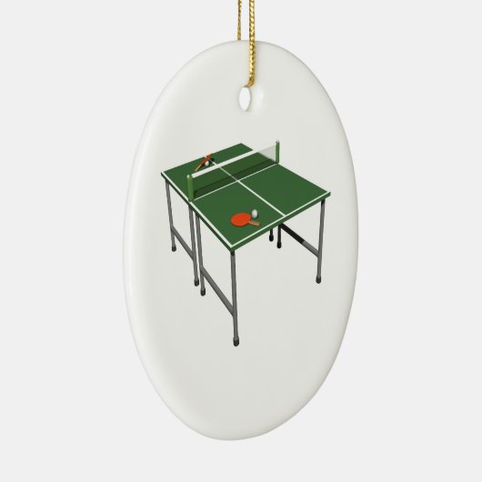 Tennis Keramisch Ornament (Rechts)