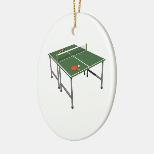 Tennis Keramisch Ornament (Links)