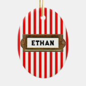 Tennis Keramisch Ornament (Achterkant)