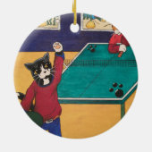 Tennis Keramisch Ornament (Achterkant)