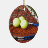 Tennis Keramisch Ornament (Rechts)